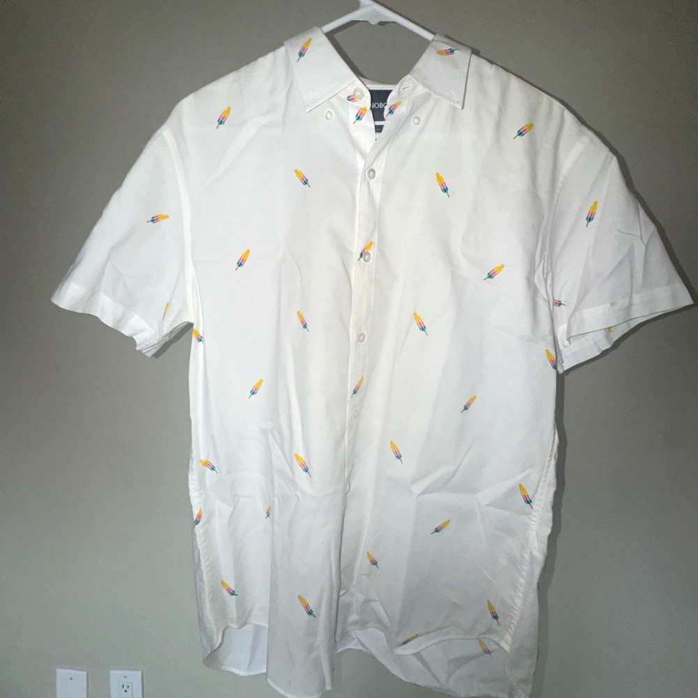Bonobos popsicle short sleeve shirt (SLIM MEDIUM)